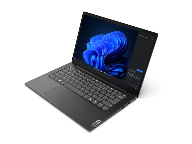 Lenovo V14 G5 IRL 83GU - Intel Core i5 - 13420H / up to 4.6 GHz - Win 11 Pro - UHD Graphics - 16 GB RAM - 512 GB SSD NVMe - 14\" TN 1920 x 1080 (Full HD) - Gigabit Ethernet - Wi-Fi 6 - business black - kbd: English - Europe - with 2 Years Lenovo Depot Support, CO2 Offset 0.5 ton (2nd Gen)