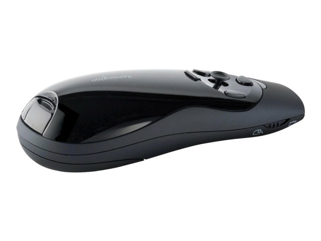 Kensington Presenter Expert Red Laser with Cursor Control - Presentation remote control - RF - black