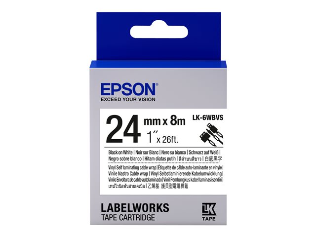 LK-6WBVS Tapes Vinyl Label Tape