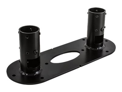 B-TECH Professional BT7807 - Mounting component (ceiling / floor dual pole plate) - heavy duty steel - black