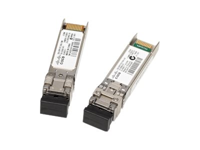 Cisco - SFP+ transceiver module - 16Gb Fibre Channel (LW) - fibre optic - LC single-mode - up to 10 km - 1310 nm - remanufactured - for MDS 9250i, 9710