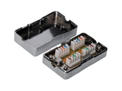 CONNECTION MODULE FOR TWISTED PAIR CABLES LSA SHIELDED CAT 6