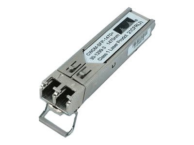 Cisco CWDM SFP - SFP (mini-GBIC) transceiver module - 1GbE, 2Gb Fibre Channel - CWDM - LC/PC single-mode - 1470 nm - refurbished - for Cisco 3825, Catalyst 2970G, 3560, 3560G, 3750, 3750G, Supervisor Engine 720