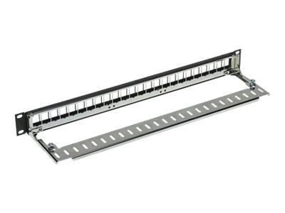 PATCH PANEL 24P C6A 1U UNLOAD. 1 stk