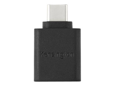 Kensington CA1010 - USB adapter - 24 pin USB-C (M) to USB Type A (F) - 5 V - 3 A - halogen-free, molded - black