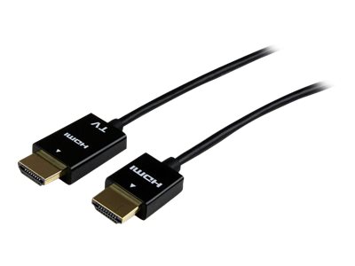 StarTech.com 5m (15 ft) Active High Speed HDMI Cable - Ultra HD 4k x 2k HDMI Cable - HDMI to HDMI M/M - 1080p - Audio Video Gold-Plated (HDMM5MA) - HDMI cable - HDMI male to HDMI male - 5 m - double shielded - black
