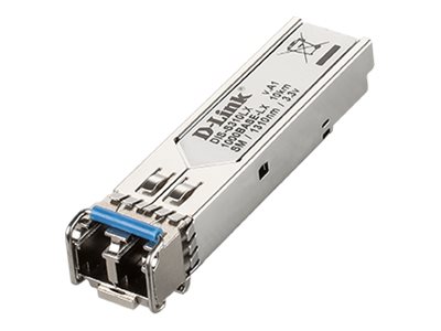 D-Link DIS S310LX - SFP (mini-GBIC) transceiver module - GigE - 1000Base-LX - LC single-mode - up to 10 km