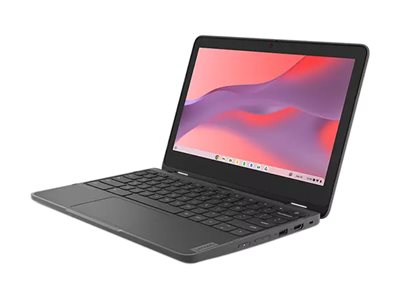 Lenovo 300e Yoga Chromebook Gen 4 82W2 - Flip design - Kompanio 520 - Chrome OS - Mali-G52 2EE MC2 - 4 GB RAM - 32 GB eMMC - 11.6" IPS touchscreen 1366 x 768 (HD) - Wi-Fi 6 - graphite grey - kbd: Belgium
