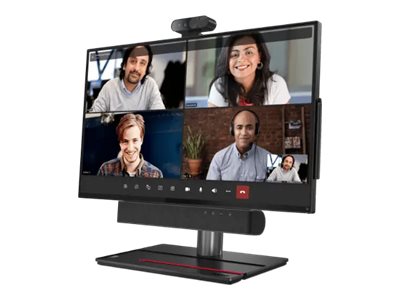 Lenovo ThinkSmart View Plus - Video conferencing kit (camera, compute system, Viewplus Stylus Pen) - with 3 Years Lenovo Premier Support + First Year Maintenance - black