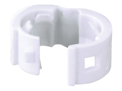 Panduit Patch Cord Color Band - Cable marker - white (pack of 25)