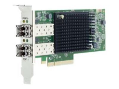 Emulex LPe36002 Dual Port FC64 Fibre Channel HBA PCIe Full Height Customer Kit