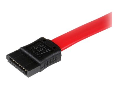 StarTech.com 0.3m SATA Extension Cable - 30cm 7 pin SATA Extension - 7 pin SATA Extension Cable - 7 pin SATA Extension cord - SATA extension cable - Serial ATA 150/300/600 - SATA (P) to SATA (R) - 30 cm - red - for P/N: SATA18RA1
