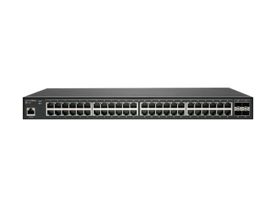SonicWall Switch SWS14-48 - Switch - Managed - 48 x 10/100/1000 + 4 x 10 Gigabit SFP+ - rack-mountable