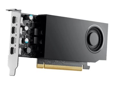 NVIDIA RTX A1000 - Graphics card - RTX A1000 - 8 GB GDDR6 - PCIe 4.0 x8 - 4 x Mini DisplayPort