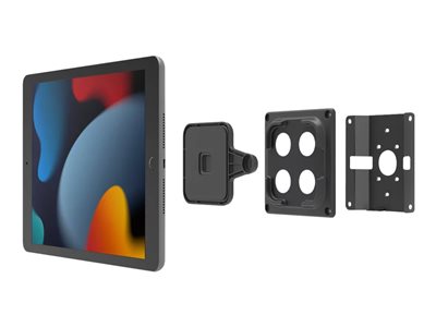 Compulocks VESA Wall Mount Bracket with Security Slot - Mounting component (wall mount bracket) - black