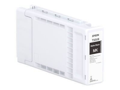 Epson T50U8 - 350 ml - matte black - original - ink cartridge - for SureColor SC-T3700D, SC-T3700DE, SC-T3700E, SC-T5700D, SC-T7700D, T5700DM, T7700DM