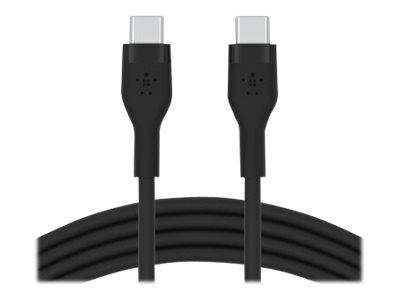 Belkin BoostCharge - USB cable - USB (M) to 24 pin USB-C (M) - 2 m - black