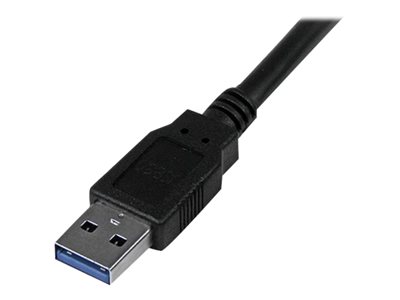 StarTech.com 3m Black SuperSpeed USB 3.0 Cable A to B M/M - USB cable - USB Type B (M) to USB Type A (M) - USB 3.0 - 3 m - molded - black