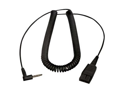 Jabra PC Cord QD to 3.5 mm Mac Books Biz 1500 2300 2400 II