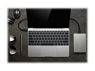 LaCie Porsche Design Mobile Drive - Hard drive - 4 TB - external (portable) - USB 3.1 Gen 1 (USB-C connector)
