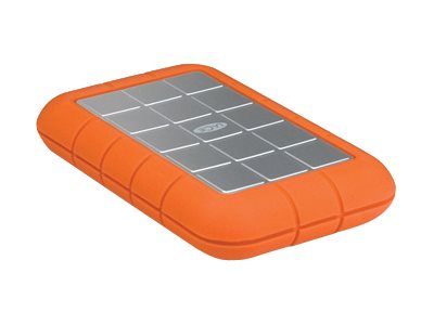 LaCie Rugged Triple - Hard drive - encrypted - 2 TB - external (portable) - FireWire 800 / USB 3.0 - 256-bit AES