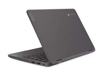 Lenovo 300e Yoga Chromebook Gen 4 82W2 - Flip design - Kompanio 520 - Chrome OS - Mali-G52 2EE MC2 - 4 GB RAM - 32 GB eMMC - 11.6" IPS touchscreen 1366 x 768 (HD) - Wi-Fi 6 - graphite grey - kbd: Belgium