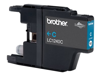 Brother LC-1240C - Cyan - original - ink cartridge - for Brother DCP-J525, J725, J925, MFC-J430, J5910, J625, J6510, J6710, J6910, J825