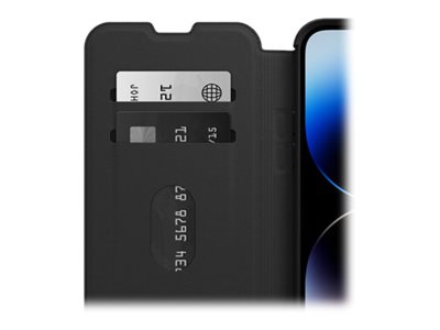 Strada iPhone 14 Pro Max Shadow BLK PolyBag
