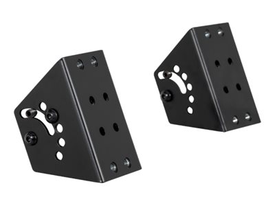 B-TECH BT7027 - 2 pieces mounting component (tilt adapter) - for LCD display - black - screen size: up to 70\" - pole mount