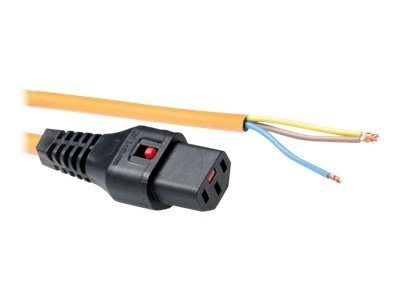 POWERCORD C13 LOCK-OE OR 3.00M. 1 stk