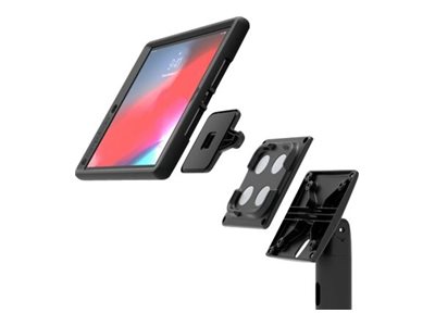 Compulocks Universal Tablet Magnetic Mount, VESA Compatible - Mounting component (magnetic mount) - for tablet - lockable - black - mounting interface: VESA - stand mountable - for P/N: 1050MAAW