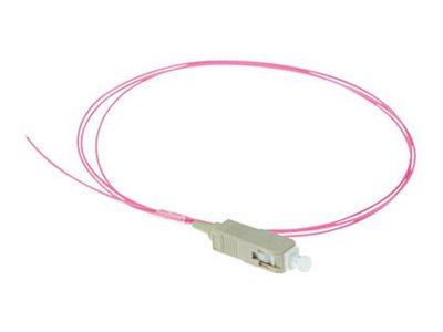 SC OM4 SEMI T PIGTAIL 1.00M. 1 stk