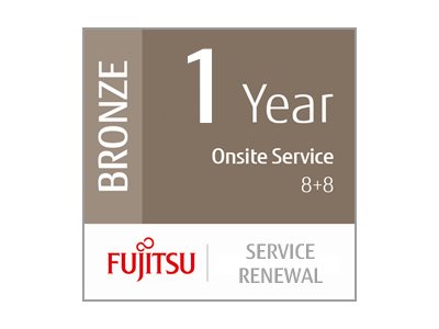 Ricoh Scanner Service Program 1 Year Bronze Service Renewal for Fujitsu Departmental Scanners - Extended service agreement (renewal) - parts and labour - 1 year - on-site - 8x5 - response time: 8 h - repair time: 8 hours - for fi-5530C2, 7180, 7280, 7460, 7480
