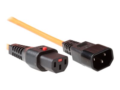 PWRCRD C13 LOCK - C14 OR 1.00M. 1 stk