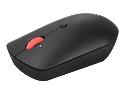 Lenovo ThinkPad Compact - Mouse - right and left-handed - optical - 4 buttons - wireless - 2.4 GHz - USB-C wireless receiver - black - OEM