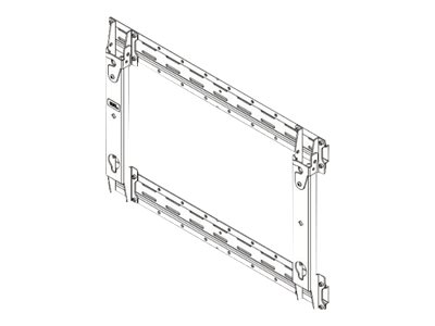 Chief PSMH2840 Large Flat Panel Static Wall Mount - Mounting kit (wall mount) - for flat panel - black - screen size: 65\"-103\" - wall-mountable