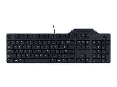 Dell Pro Smartcard Keyboard - KB813 - Keyboard - USB - QWERTZ - Swiss German - black