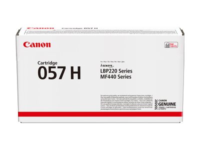 Canon 057 H - High capacity - black - original - toner cartridge - for imageCLASS LBP228, LBP236, LBP237, MF455, i-SENSYS LBP233, LBP236, MF453, MF455