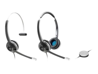 Cisco 531 Wired Single - Headset - on-ear - wired - for Cisco DX70, DX70 - MSRP, DX80, DX80 (No Radio), IP Phone 8851, 8861, 8865, 8865NR