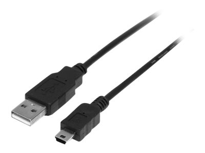 StarTech.com 2m Mini USB 2.0 Cable A to Mini B M/M - USB cable - USB (M) to mini-USB Type B (M) - USB 2.0 - 2 m - black