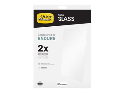 OtterBox Alpha Glass - Screen protector for tablet - glass - clear - for Apple 10.9-inch iPad (10th generation)