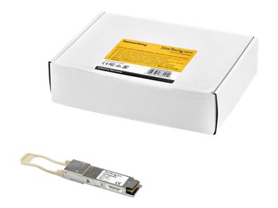 StarTech.com Extreme Networks 10319 Compatible QSFP+ Module, 40GBASE-SR4, 40GbE Multimode Fiber MMF Optic Transceiver, 40GE Gigabit Ethernet QSFP+, MPO Connector, 150m, 850nm, DDM, QSFP+ - Lifetime Warranty (10319-ST) - SFP+ transceiver module (equivalent to: Extreme Networks 10319) - 40 Gigabit LAN - 40GBASE-SR4 - MPO multi-mode - up to 150 m - 850 nm