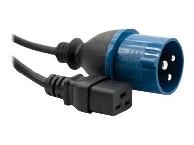 POWERCORD CEE1 - C19 BK  2.50M. 1 stk