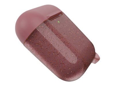 OtterBox Ispra Series - Case for wireless earphones - polycarbonate, zinc alloy, thermoplastic elastomer (TPE) - infinity pink - for Apple AirPods (1st generation, 2nd generation)