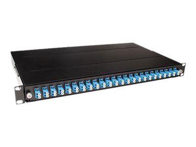 FIBER PANEL  24XDUPLEX LC OS2. 1 stk