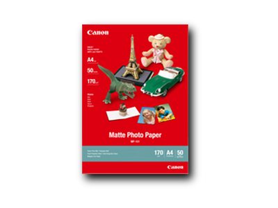 Canon MP-101 - Matte - A4 (210 x 297 mm) - 170 g/m² - 5 sheet(s) photo paper - for PIXMA PRO-1, PRO-10, PRO-100
