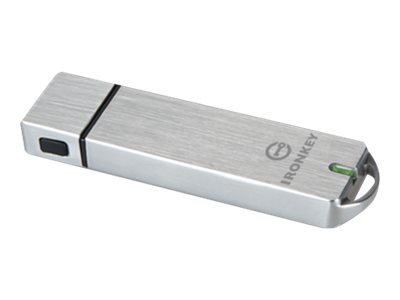 IronKey Basic S1000 - USB flash drive - encrypted - 64 GB - USB 3.0 - FIPS 140-2 Level 3 - TAA Compliant