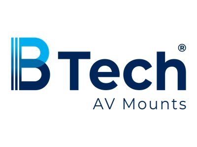 B-TECH BT 15 - Mounting kit (wall mount) - for speaker(s) - metal - black - wall-mountable