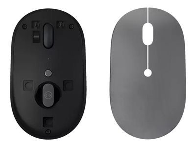 Lenovo Go - Mouse - ergonomic - right and left-handed - blue optical - 5 buttons - wireless - 2.4 GHz - USB-C wireless receiver - storm grey - for ThinkPad X1 Yoga Gen 8 21HQ