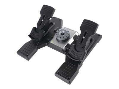 Logitech Flight Rudder Pedals - Pedals - wired - for PC
